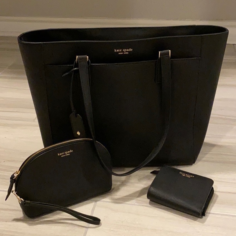 Kate Spade Cameron Laptop Tote, Wallet, & Pouch